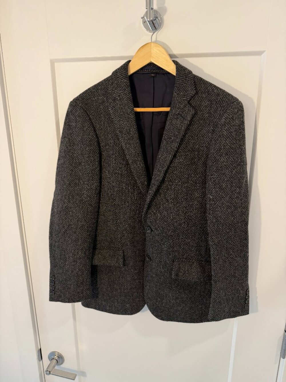 J Crew Ludlow Moon Herringbone Blazer